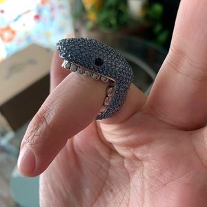 Kate Spade California Dreaming Shark Ring Size 7